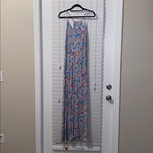 Long flower maxi dress by LAUREN CONRAD